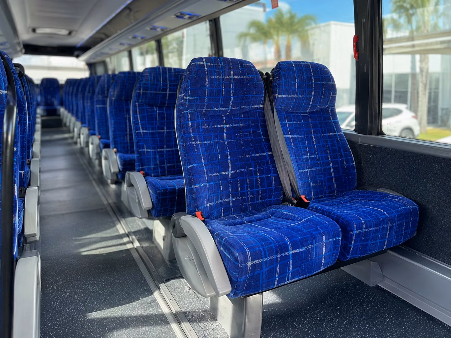 alhambra charter bus rental inside