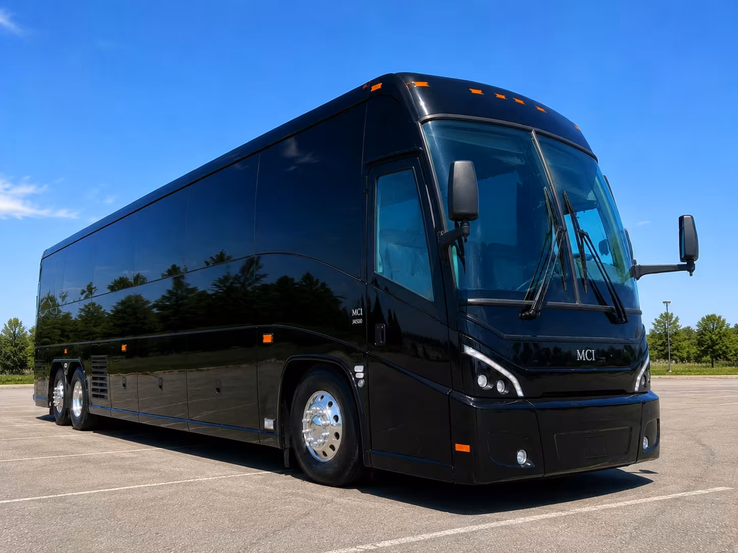 full size charter buses for large alhambra school groups