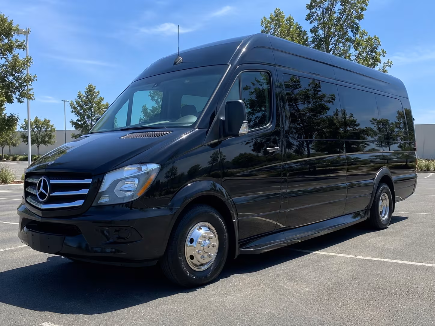 sprinter van with driver
